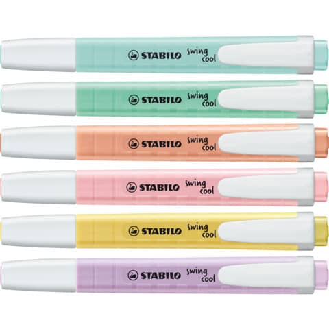 Evidenziatore Stabilo Swing® Cool Pastel 1-4 mm - rosa pesca 275/126-8